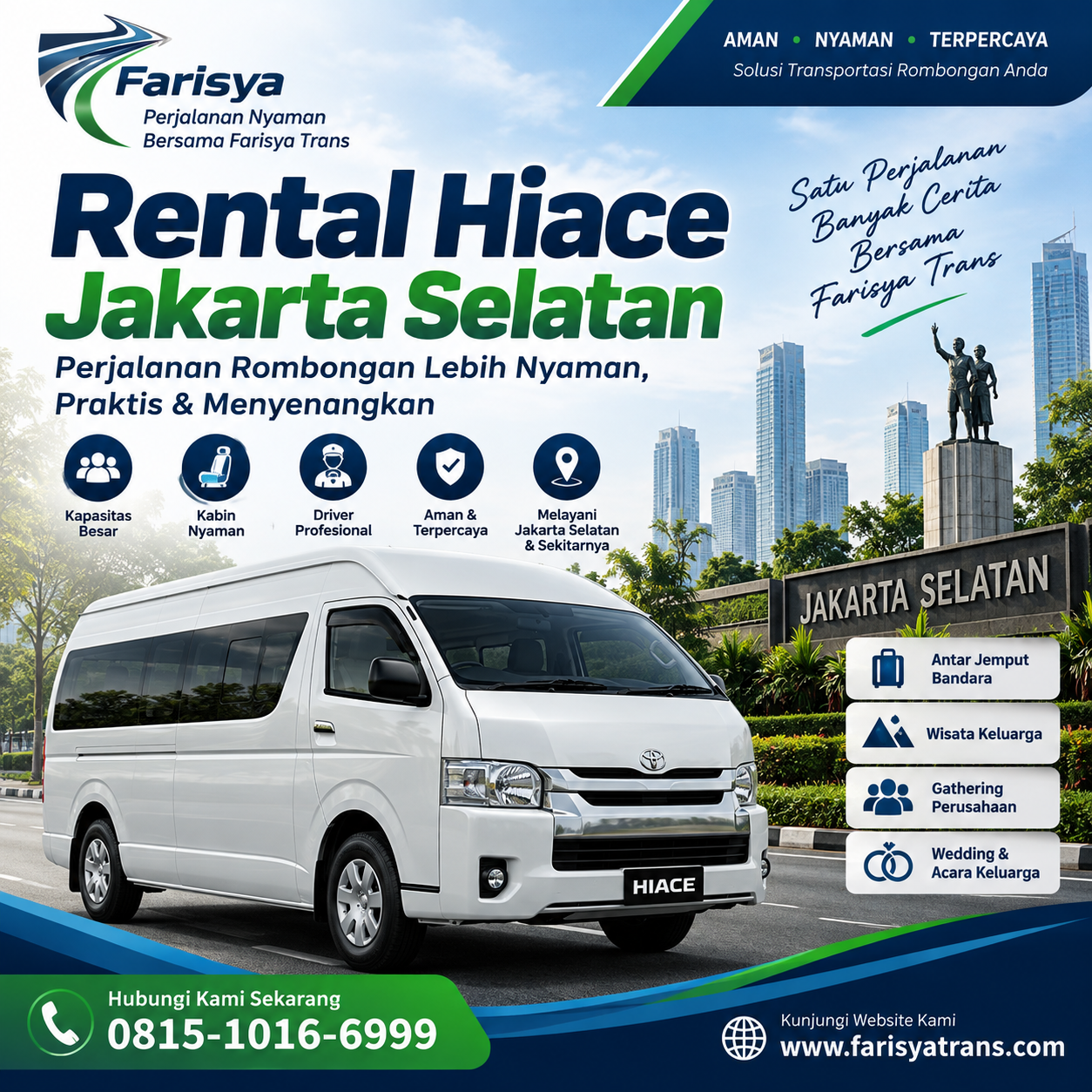 Rental Hiace Jakarta Selatan