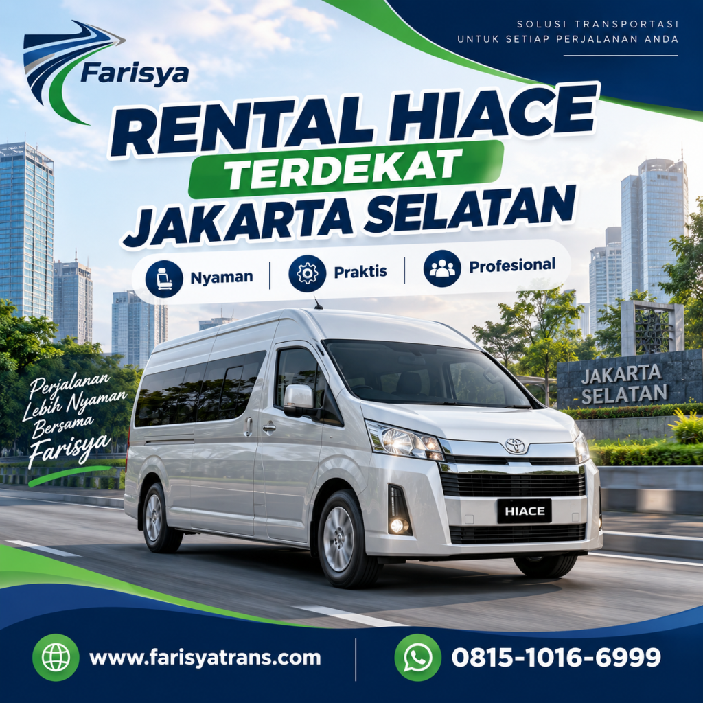Rental Hiace Terdekat Jakarta Selatan